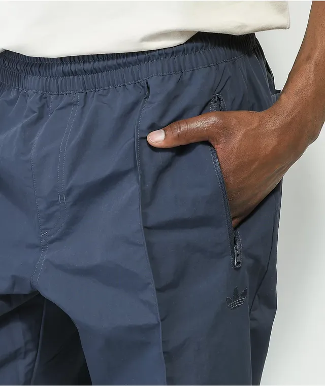 Adidas Pintuck Navy Track Pants