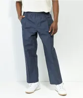 adidas Pintuck Navy Track Pants