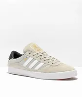 adidas Puig Indoor White & Grey Skate Shoes