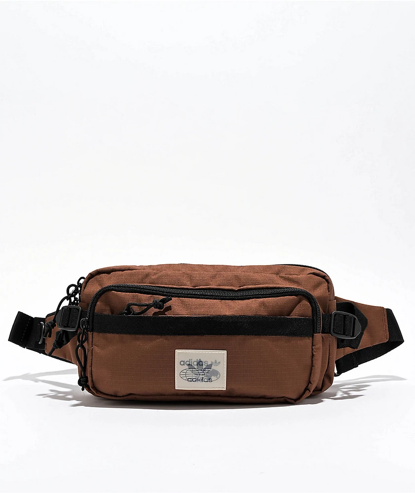 adidas Rectangle Brown Crossbody Bag