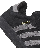 adidas Samba ADV Core Black, Grey Four & Gold Skate Shoes