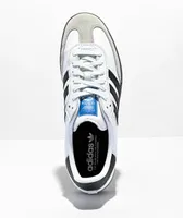 adidas Samba ADV White, Black & Gum Skate Shoes