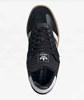 adidas Samba XLG Core Black & Gum Skate Shoes