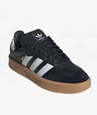 adidas Samba XLG Core Black & Gum Skate Shoes