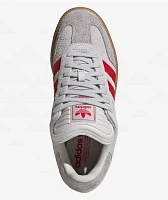 adidas Samba XLG Grey, Red & Gum Shoes