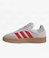 adidas Samba XLG Grey, Red & Gum Shoes
