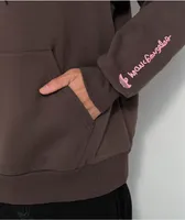 adidas Schmoofoil Painted Brown Hoodie