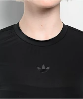adidas Sheer Black Long Sleeve T-Shirt