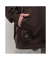 adidas Shmoofoil Dark Brown & Core White Featherweight Hoodie