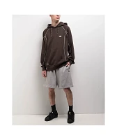 adidas Shmoofoil Dark Brown & Core White Featherweight Hoodie