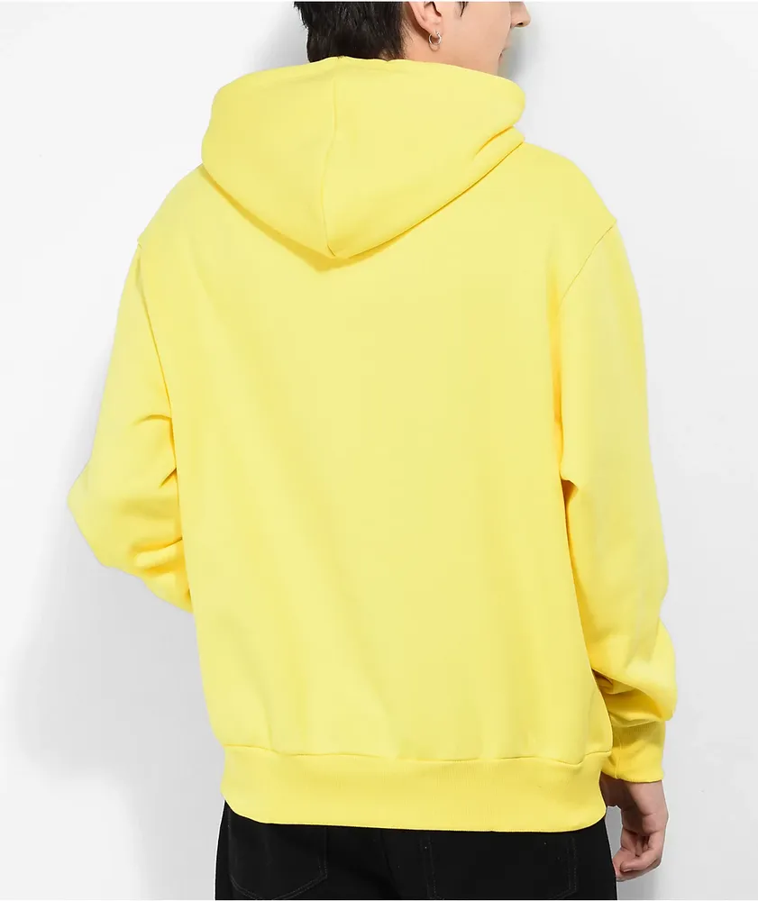 bright yellow adidas hoodie