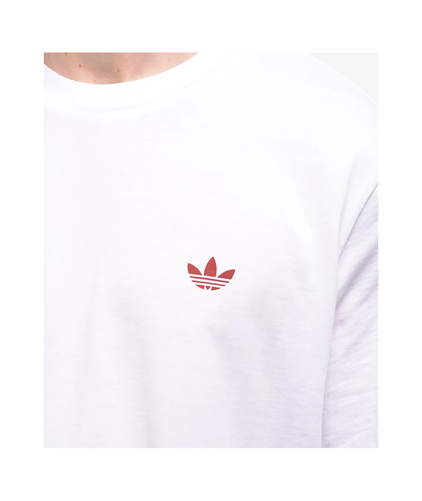 adidas Skate 4.0 Logo White T-Shirt