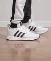 adidas Smooth Runner White, Black & Grey shoes