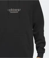 adidas Strike Through Black Hoodie