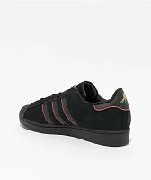 adidas Superstar ADV Felipe Core Black & Better Scarlet Skate Shoes