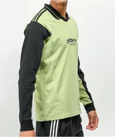 adidas Team Keeper Lime & Black Long Sleeve Jersey Shirt