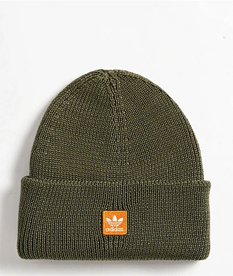 adidas Terrace Olive Green Beanie