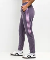 adidas Tiro Purple Fleece Sweatpants