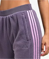 adidas Tiro Purple Fleece Sweatpants