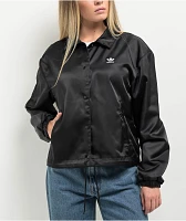 adidas Trefoil Black Coaches Jacket