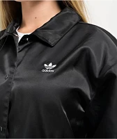 adidas Trefoil Black Coaches Jacket