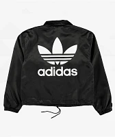 adidas Trefoil Black Coaches Jacket