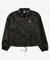 adidas Trefoil Black Coaches Jacket