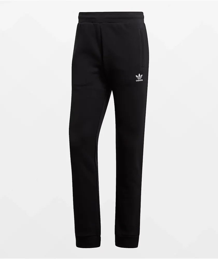 adidas Trefoil Black Sweatpants