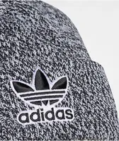 adidas Trefoil Marled Black & White Beanie