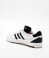 adidas Tyshawn II Cloud White, Core Black & Collegiate Navy Skate Shoes