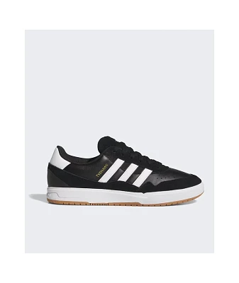 adidas Tyshawn II Core Black, Cloud White, & Gum Skate Shoes