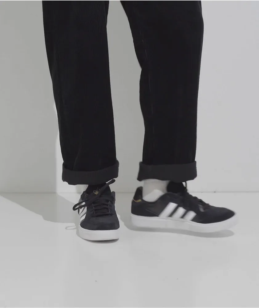 adidas Tyshawn Low Black & White Shoes