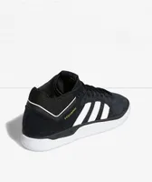 adidas Tyshawn Mid Black & White Skate Shoes