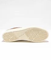 adidas Tyshawn Mid Brown & White Skate Shoes