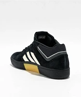 adidas Tyshawn Mid Core Black & Zero Metallic Skate Shoes