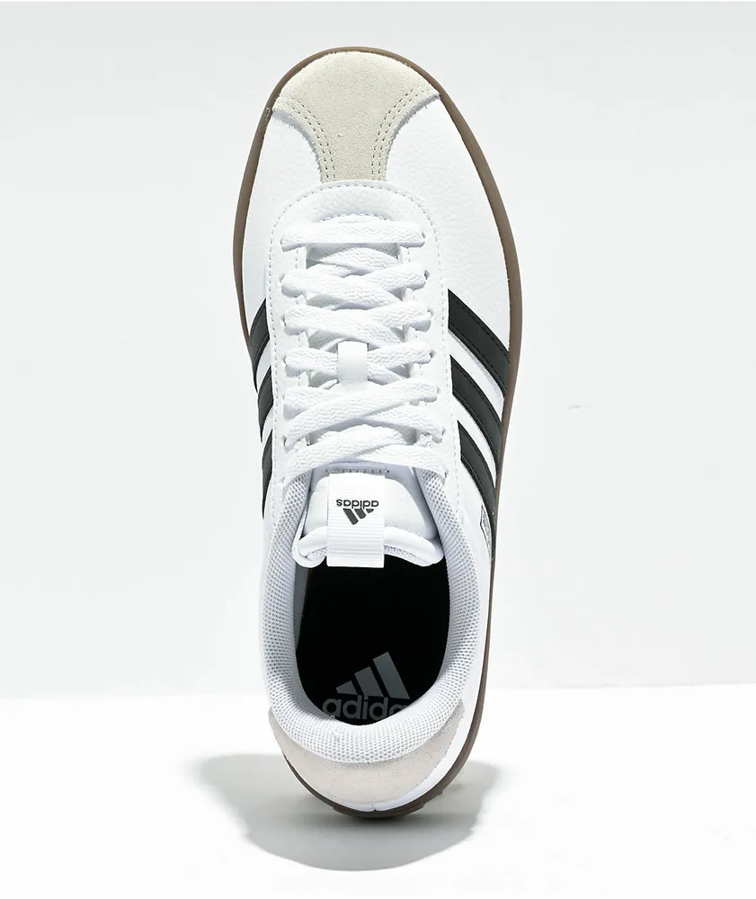 adidas VL Court 3.0 White Skate Shoes