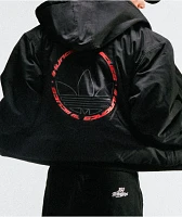 adidas x 100 Thieves Black Hooded Work Jacket