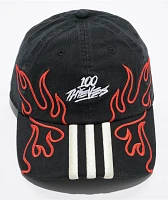 adidas x 100 Thieves Black Snapback Hat