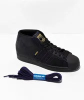 adidas x Kader Sylla Pro Model ADV Black & Purple Skate Shoes