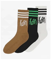 adidas x KoRn 3 Pack Crew Socks