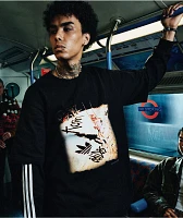 adidas x Korn Black 2fer Long Sleeve T-Shirt