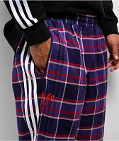 adidas x Korn Reversible Black & Plaid Track Pants