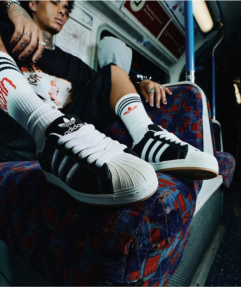 adidas x Korn Superstar Black & Translucent Shoes