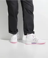 adidas x Maxallure Forum 84 Mid Lil Dre White & Pink Skate Shoes