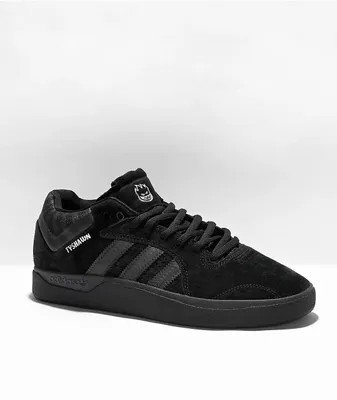 adidas x Spitfire Tyshawn Mid Black & Grey Skate Shoes