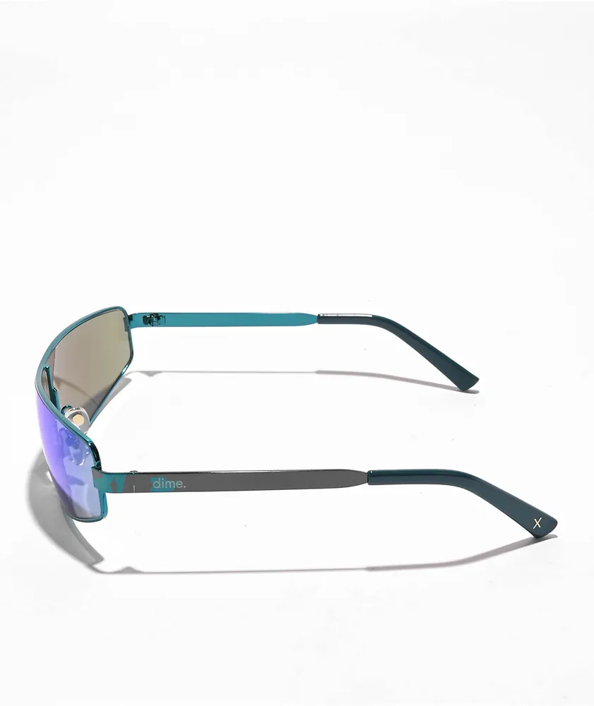 dime. Ventura Turquoise Flash Sunglasses