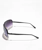 dime. Wilshire Black Polarized Sunglasses