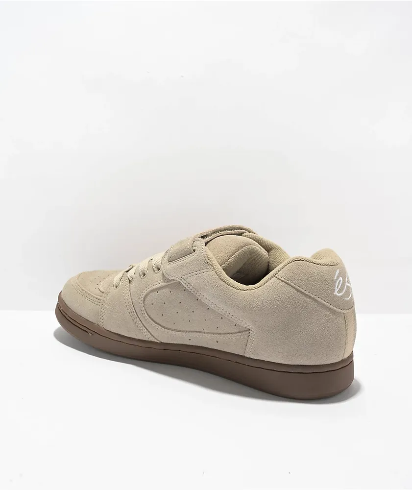 eS Accel OG Plus Tan & Gum Skate Shoes