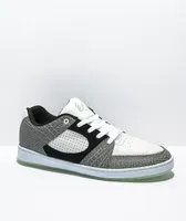 eS Accel Slim Black, White & Turquoise Skate Shoes