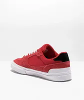 eS Caspian Red & White Skate Shoes